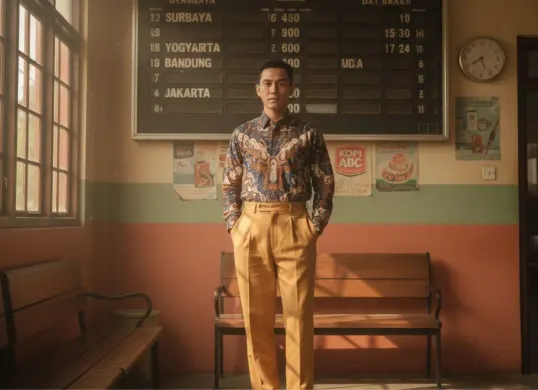 Prompt Gemini AI untuk foto bergaya retro 80-an ala Indonesia (Sumber: Gemini AI)