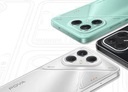 Spesifikasi dan harga Tecno POVA 7 5G (Sumber: Tecno Mobile)
