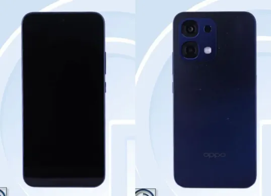 Ilustrasi HP Oppo A6 5G. (Sumber: gizmochina)