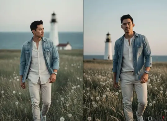 Edit Foto di Taman Super Realistis Pakai Gemini AI (Sumber: TikTok/tamaisback13)
