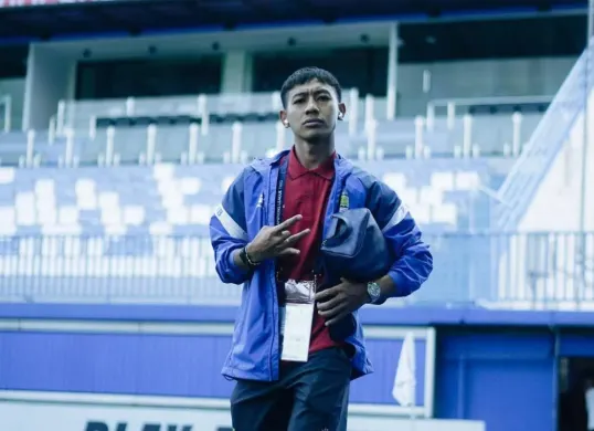Penyerang tim Persib Bandung, Beckham Putra. (Sumber: Instagram/@beckham_put7)