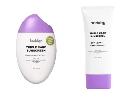 Produk-produk Facetology dikenal dengan kemasan modern dan formula aman untuk semua jenis kulit. (Sumber: Instagram/@facetology)