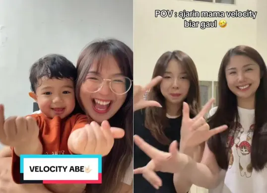 Cara edit video velocity di TikTok. (Sumber: TikTok)