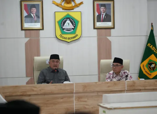 Bupati Bogor berencana menaikan banke desa menjadi Rp1,5 miliar pertahun. (Sumber: Pemkab Bogor)