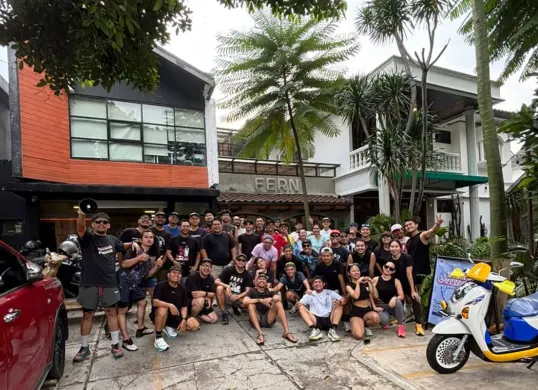 Acara Scoopy Coffee Rave hadir sebagai ajang berkumpul komunitas motor Honda Scoopy di Jakarta. (Sumber: Dok. Wahana Honda)