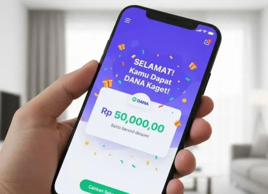 Cara mendapatkan saldo DANA gratis dari DANA Kaget. (Sumber: Istimewa)