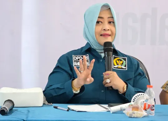 Anggota DPD RI asal Jakarta Fahira Idris meyakini Pramono Anung dapat menghadapi tantangan akibat pemangkasan DBH. (Sumber: Istimewa)
