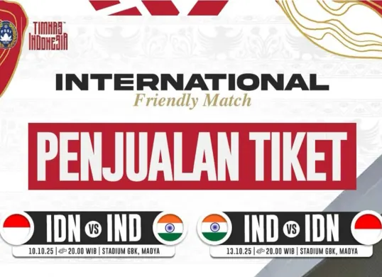 Penjualan tiket nonton Timnas Indonesia U-23 vs India. (Sumber: Instagram/@kitagaruda)