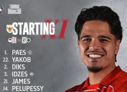 Tonton live streaming Timnas Indonesia vs Arab Saudi di Kualifikasi Piala Dunia 2026 zona Asia (Sumber: Instagram @timnasindonesia)