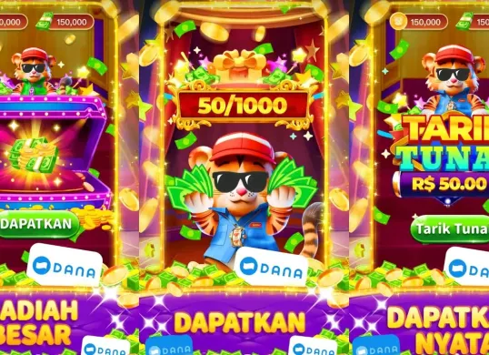 Game penghasil uang terbukti membayar saldo DANA gratis. (Sumber: Play Store)