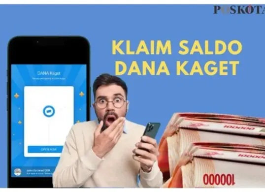 Klaim saldo DANA kaget senilai Rp235.000 ke dompet elektronik secepatnya hari ini. (Sumber: Poskota/Mutia Dheza Cantika)