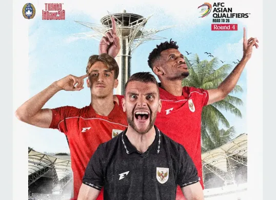 Cara nonton live streaming Timnas Indonesia vs Irak malam ini. (Sumber: Instagram/@timnasindonesia)