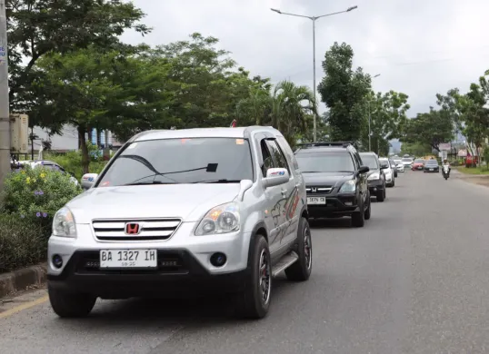 Ratusan komunitas Honda ikut serta dalam konvoi, kontes modifikasi, dan meet up Honda Culture Indonesia Vol.2 di Semarang dan Samarinda. (Sumber: Dok. HPM)