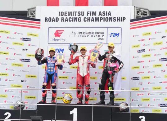 AHRT raih tiga podium di ARRC 2025 seri kelima di Sepang, Malaysia. (Sumber: AHM)
