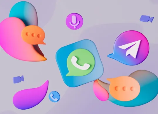 Ilustrasi aplikasi WhatsApp. (Sumber: Freepik)