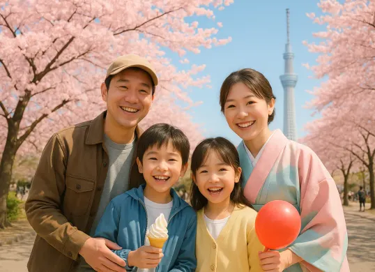 Edit foto sedang liburan di Jepang pakai prompt Gemini AI (Sumber: AI)
