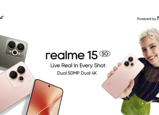 Review spesifikasi Realme 15 5G (Sumber: realme.com)