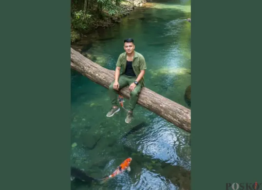 Prompt Gemini AI untuk Edit Foto di Alam, Super Realistis dan Cepat (Sumber: TikTok/komadiatas)