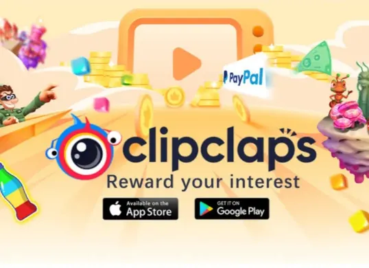 Cara main ClipClaps untuk dapat saldo DANA gratis. (Sumber: Facebook/ClipClaps)
