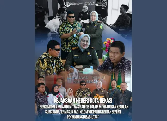 Kejari Kota Bekasi menerima audiensi NPCI Kota Bekasi, Selasa, 14 Oktober 2025. (Sumber: Dok. Kejari Bekasi)