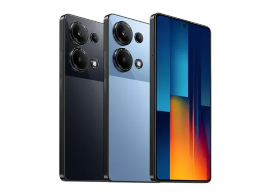 POCO M6 Pro dengan layar AMOLED 120 Hz. (Sumber: xiaomi)