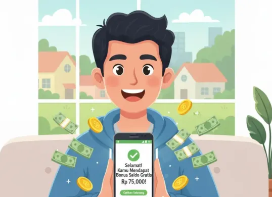 cara dapat saldo dana gratis dari game. (Sumber: Istimewa)