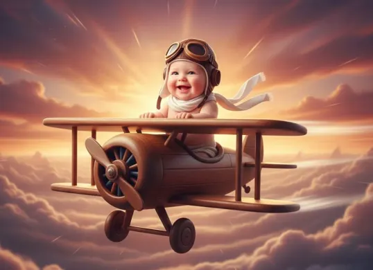 Foto bayi profesional dengan 15 ide prompt AI