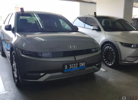 Hyundai Motors Indonesia meluncurkan Hyundai Promise sebagai layanan mobil bekas bersertifikat global pertama di Asia Tenggara. (Sumber: Poskota/Erwan Hartawan)