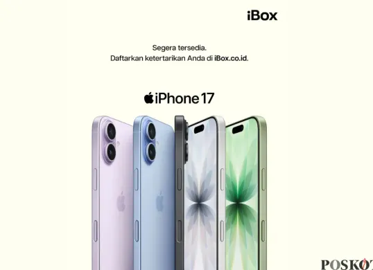 Beli iPhone 17 secara Kredit Resmi dari iBox Indonesia, Simak Simulasi Cicilannya di Sini (Sumber: Instagram/iboxindonesia)