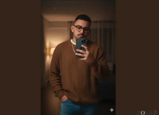 Edit Foto ala Mirror Selfie dengan Hasil Realistis Pakai Gemini AI (Sumber: TikTok/@silvattoof,)