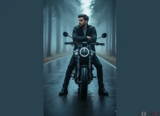 Edit Foto di Motor Tengah Hutan Pakai Gemini AI, Hasilnya Realistis dan Keren (Sumber: TikTok/jadkurabi)