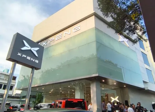 XPENG resmi membuka dealer flagship terbesar di Indonesia, berlokasi di Pondok Indah. (Sumber: POSKOTA | Foto: Erwan Hartawan)