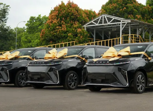 MAXUS produksi MPV listrik MIFA 7 dan MIFA 9 di Indonesia dengan TKDN 40 persen, dukung transisi menuju era mobilitas hijau. (Sumber: Maxus)