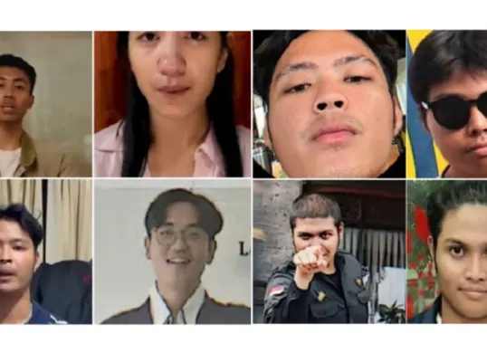 Profil dan identitas mahasiswa Unud pembully Timothy yang dapat sanksi nilai D. Empat di antaranya dipecat dari Himapol FISIP. (Sumber: X/@FroggieOnee)