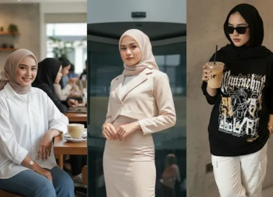 Hasil edit foto elegan diri sendiri pakai prompt Gemini AI. (Sumber: Gemini AI)