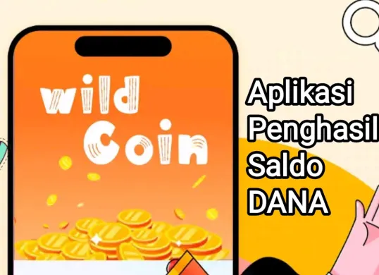 Cara dapat saldo DANA gratis dari aplikasi penghasil uang Wild Coin. (Sumber: Play Store)