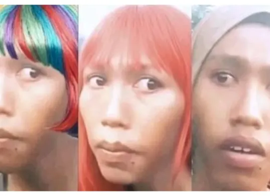 Sosok Fery Suriadi, pria yang tanpa sengaja menjadi terkenal karena dirinya menyalakan kamera depan di TikTok. (Sumber: X/@YourBruv)