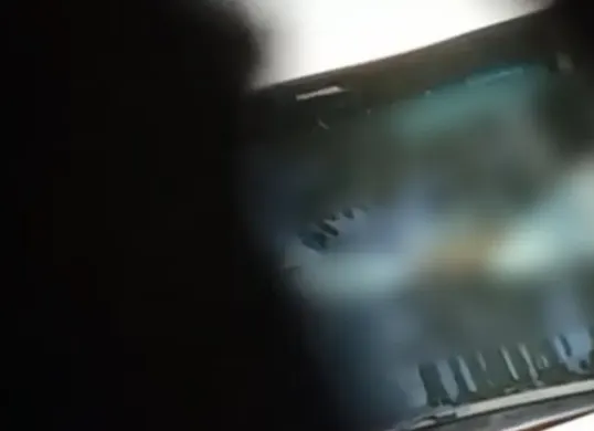 Tangkap layar video diduga oknum kades di Pandeglang berbuat mesum di dalam mobil.