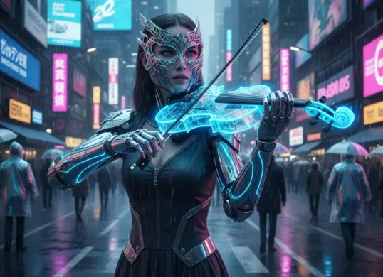 Kumpulan Prompt AI Cyberpunk (Sumber: Gemini AI)