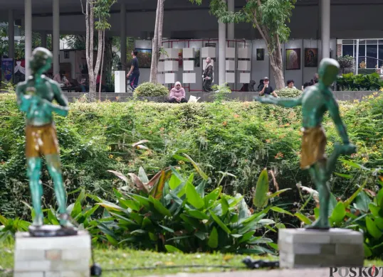 Tebet Eco Park, Jakarta Selatan. (Sumber: Poskota/Bilal Nugraha Ginanjar)