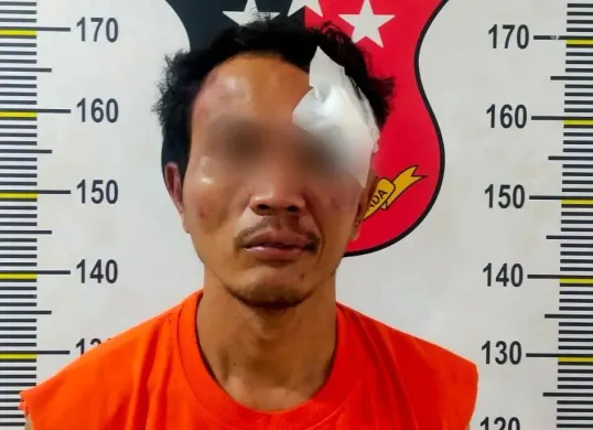 Pelaku curanmor di Kalideres, Jakarta Barat, yang berhasil ditangkap warga. (Sumber: Dok Humas Polsek Kalideres)