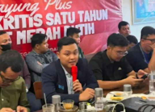 Diskusi Catatan Kritis Kabinet Merah Putih dengan tema “Sipil Kuat Negara Berdaulat” oleh yang digelar Kelompok Cipayung Plus. (Sumber: Istimewa)