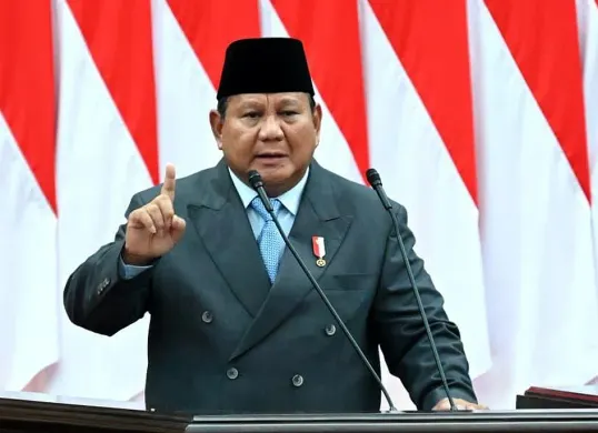 Presiden RI, Prabowo Subianto. (Sumber: Dok Setneg)