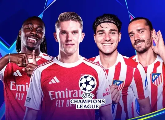 Live streaming Arsenal vs Atletico Madrid di matchday ketiga Liga Champions 2025/2026 (Sumber: Vidio.com)