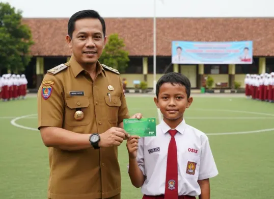 Ilustrasi penerima manfaat bantuan PIP 2025. (Sumber: Istimewa)