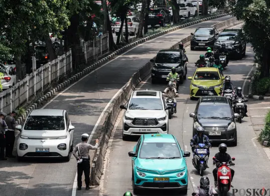 Ilustrasi tilang. (Sumber: Poskota/Bilal Nugraha Ginanjar)