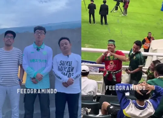 Viral TikTokers disabilitas, Badru dapat hinaan dari oknum suporter bola, pelaku akhirnya berujung minta maaf. (Sumber: tangkapan layar)