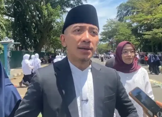 Bupati Lebak, Hasbi Asyidiki Jayabaya. (Sumber: POSKOTA | Foto: Samsul Fatoni)