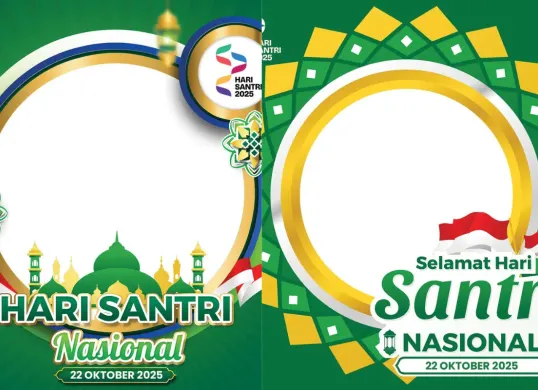 Twibbon Hari Santri Nasional 2025 Telah Hadir! Cek 3 Link Desain Keren Siap Pakai untuk Rayakan 22 Oktober