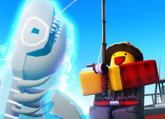 Spot mancing ikan langka di game Fish It Roblox. (Sumber: Roblox)
